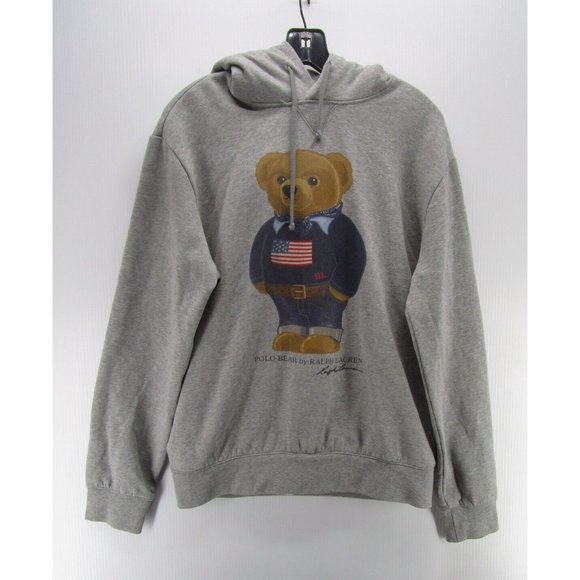 Polo Ralph Lauren Other - Ralph Lauren Polo Sweatshirt Large Polo Bear RL America Flag Pullover